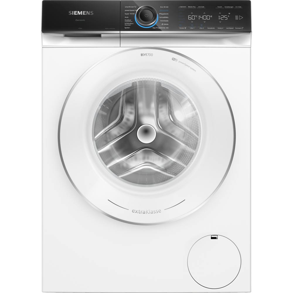 WG44B2A90 iQ700 Waschmaschine, Frontlader 9 kg 1400 U/min.